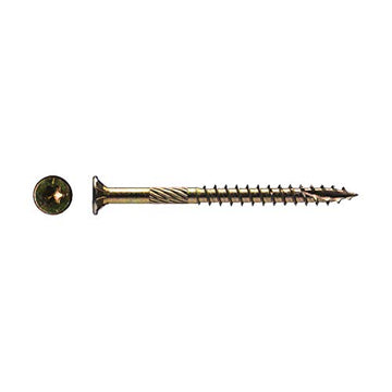 Big Timber 5YTX102#10 by 2-inch T-25-drive bit Gold Star Flat Head Interior Screws,(490 per Box)